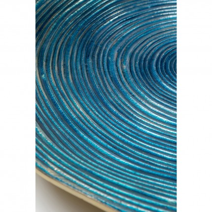 Plate Melia dark blue 46cm Kare Design