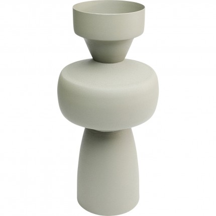 Vase Caruso 48cm grey Kare Design