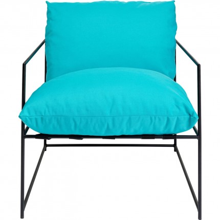 Outdoor Armchair Cuby Blue Kare Design