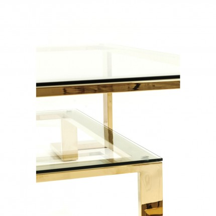 Salontafel Gouden Rush 120x120cm Kare Design