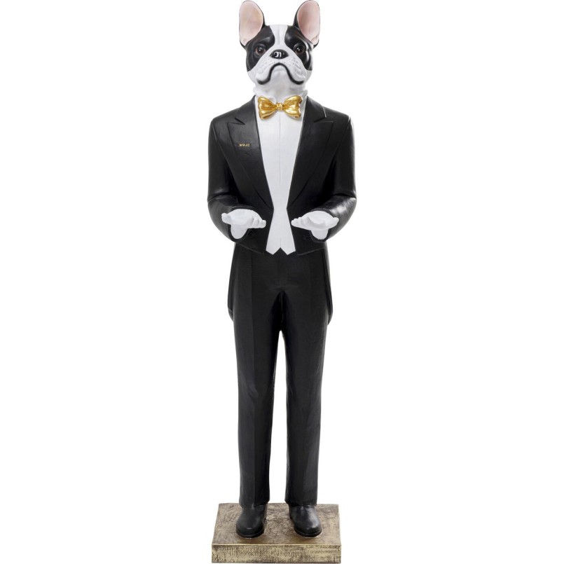 Figurine décorative Butler Dog Alfred 165cm