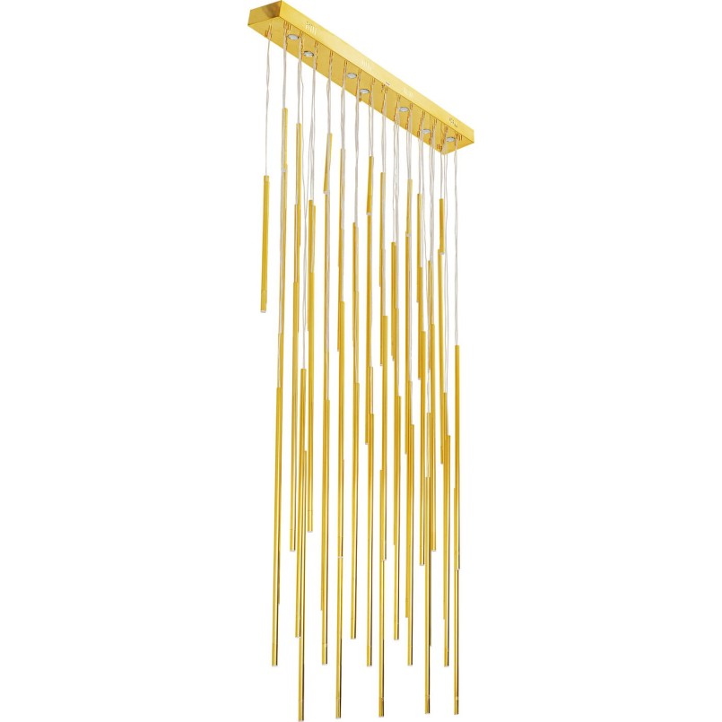 Suspension Living Vegas Deluxe cuivre LED Kare Design