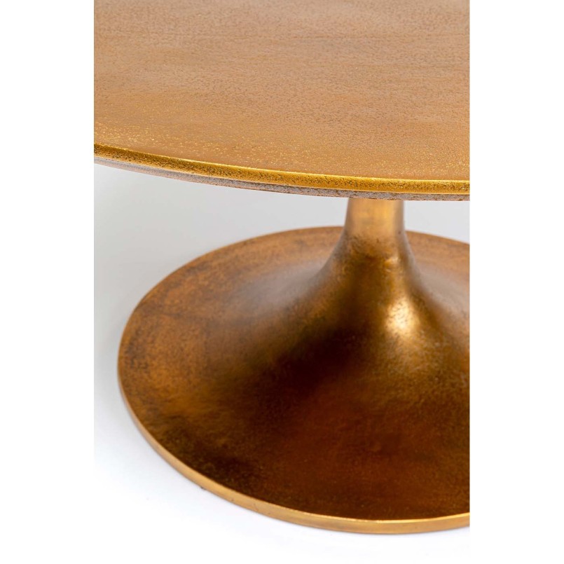 Table basse Morocco laiton Ø91cm