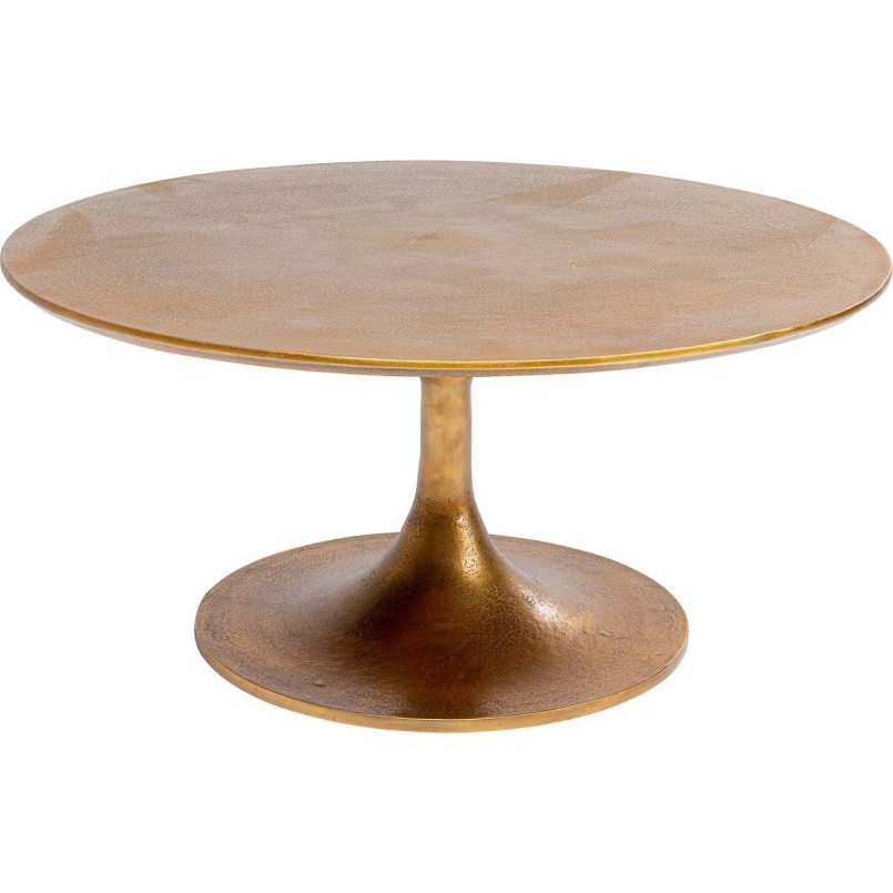 Table basse Morocco laiton Ø91cm