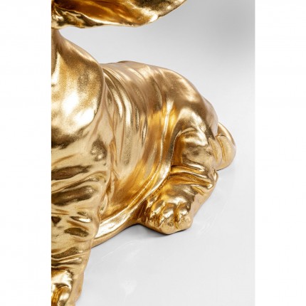 Decoratie basset hond goud Kare Design