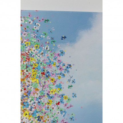 Schilderij Vliegende Olifant 120x160cm Kare Design