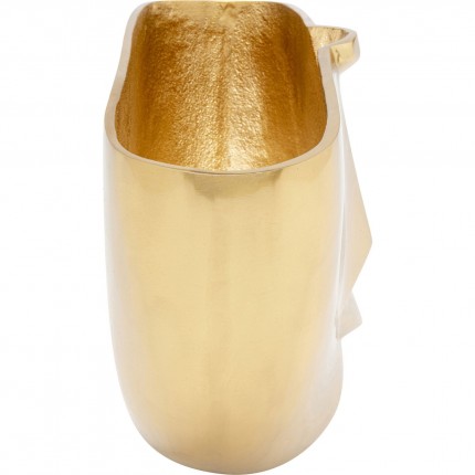 Vase Half Face gold 38cm Kare Design