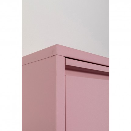 Schoenenkast Caruso roze 5 laden Kare Design