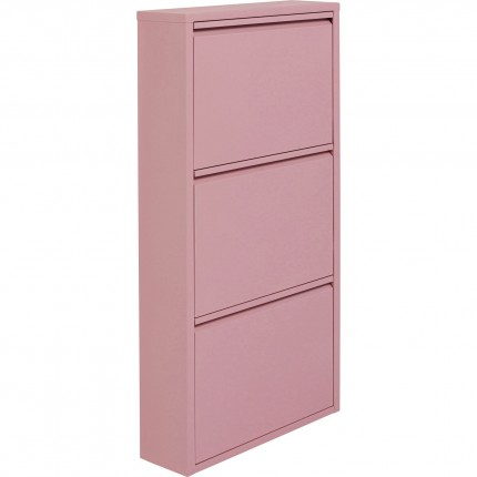 Shoe Container Caruso 3 pink Kare Design