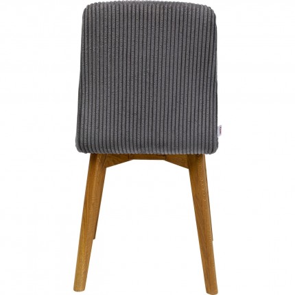 Chair Lara Cord grey Kare Design