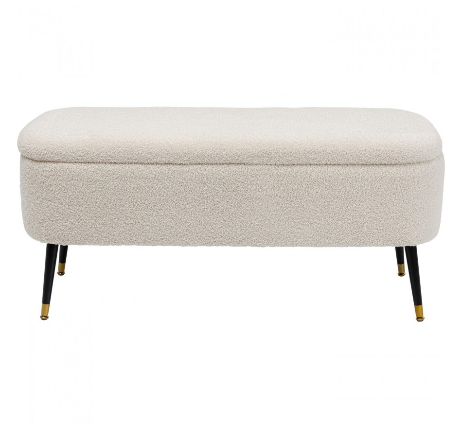 Opbergbank Rico creme Kare Design