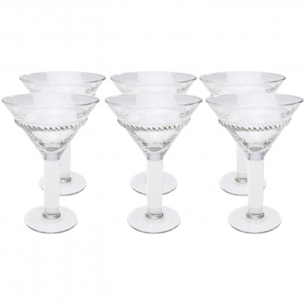Cocktail glass Georgia (6/set) Kare Design