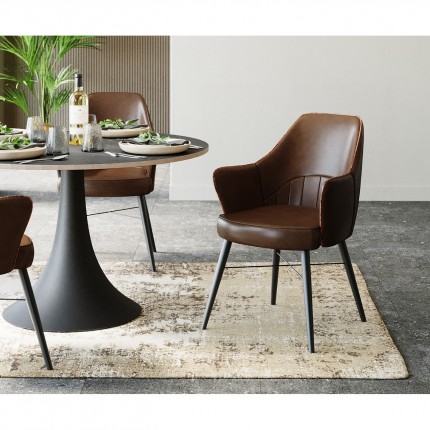 Table Grande Possibilita 120cm black Kare Design