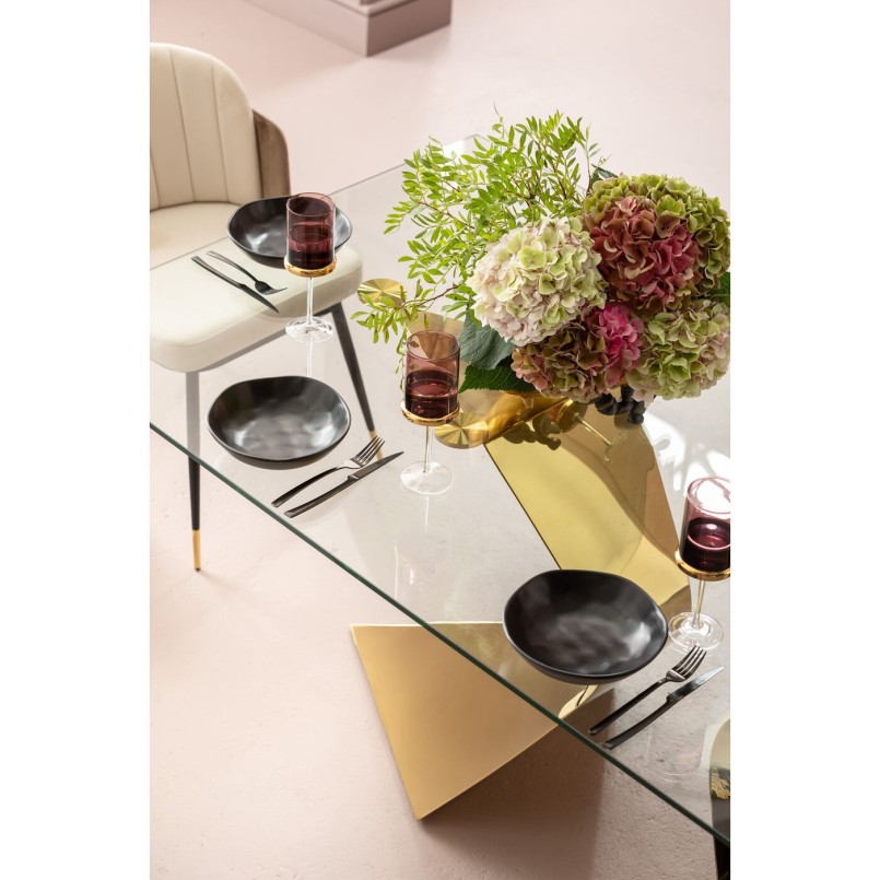 Assiettes creuse Organic noire 22cm set de 4 Kare Design