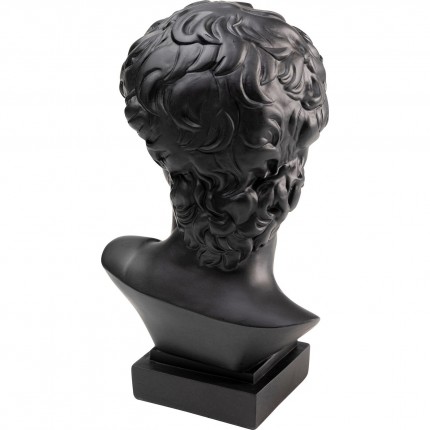 Woonaccessoires zwart man profiel goudmasker Kare Design