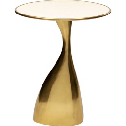 Table d appoint Spacey doré Ø36cm