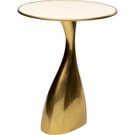 Bijzettafel Spacey Ø36cm goud Kare Design