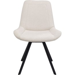Chaise pivotante Blade crème