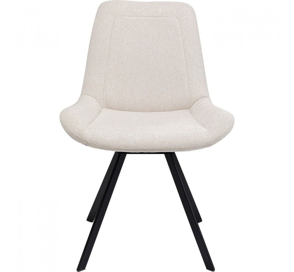 Draaistoel Baron creme Kare Design