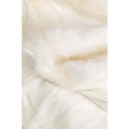 Blanket white 140x200cm Kare Design