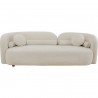 Canapé Kelly Boucle 3 places crème Kare Design