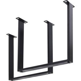 pieds Tavola noir mat (2 pcs)
