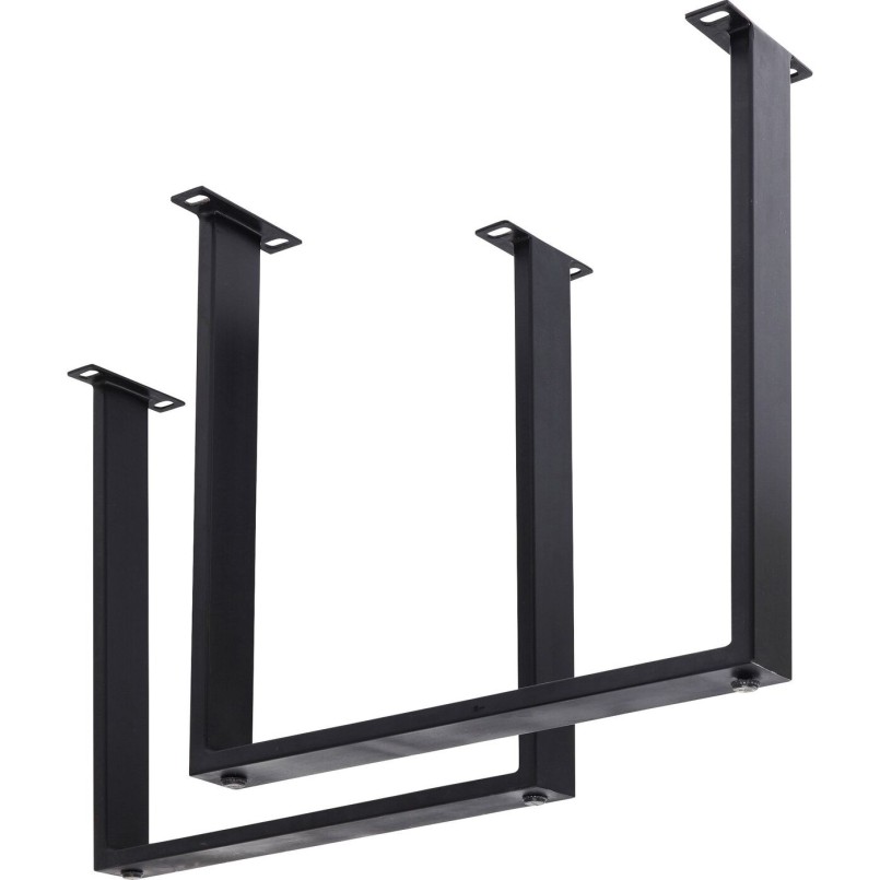 pieds Tavola noir mat (2 pcs)