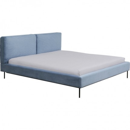 Bed East Side Cord blauw Kare Design