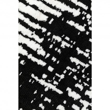 Vloerkleed Opaco 240x170cm zwart en wit Kare Design