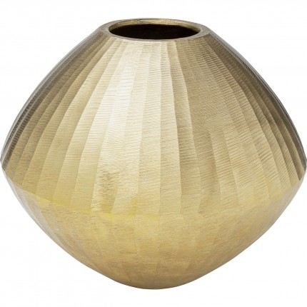Vase Sacramento Carving gold 30cm Kare Design