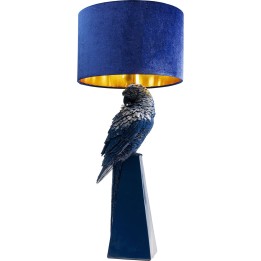 Lampe à poser Parrot bleu 84cm