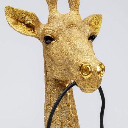 Table Lamp Giraffe Gold Kare Design