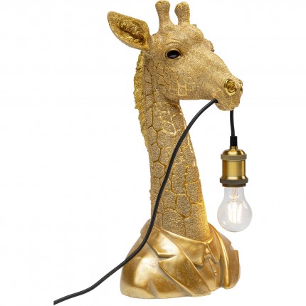 Tafellamp giraffe goud Kare Design