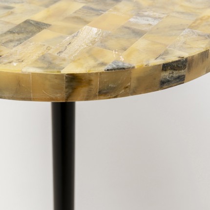 Side Table Domero Mosaic brown Ø25cm Kare Design