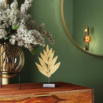 Deco Leaves Gold 15cm Kare Design
