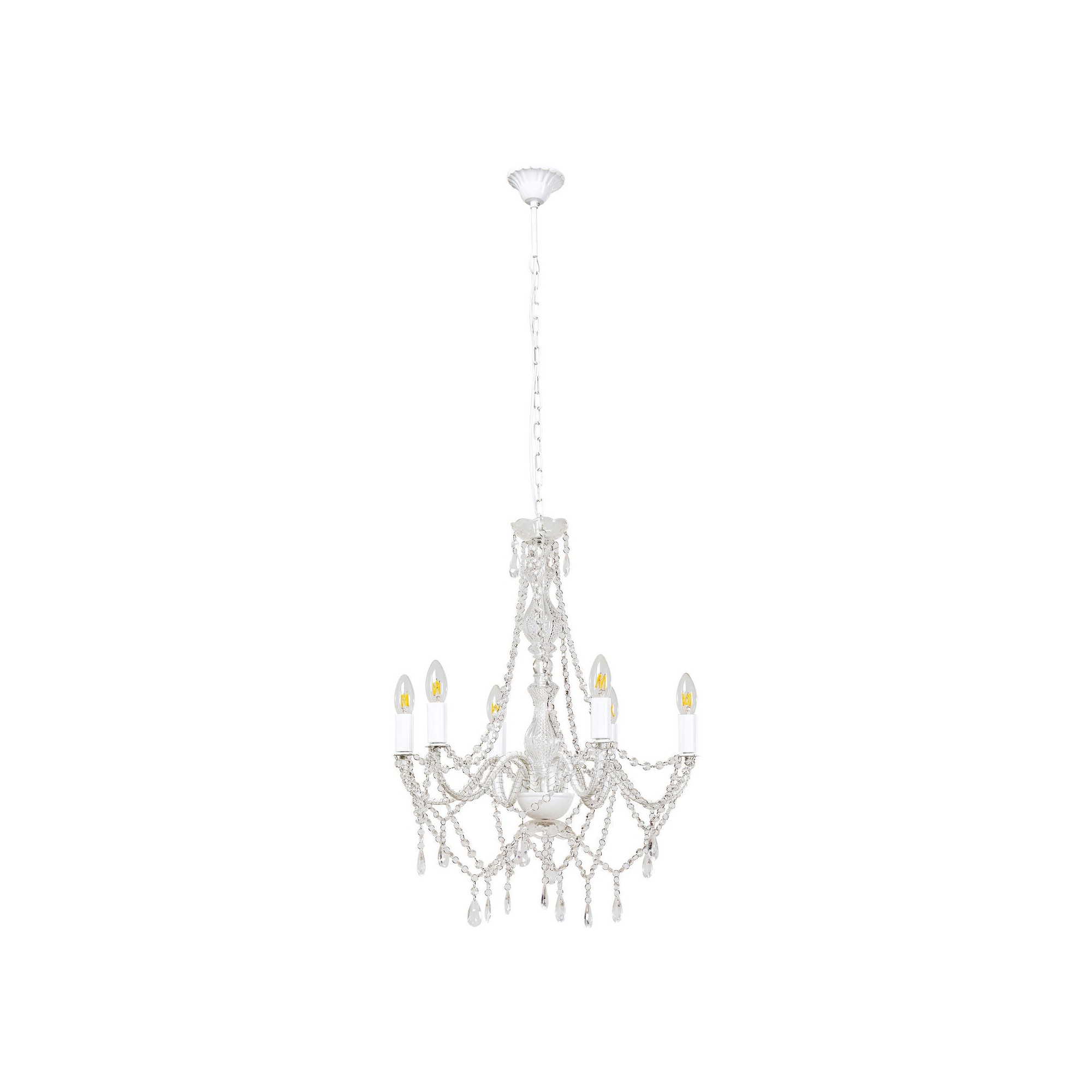 Pendant Lamp Starlight Clear 6-branched Kare Design