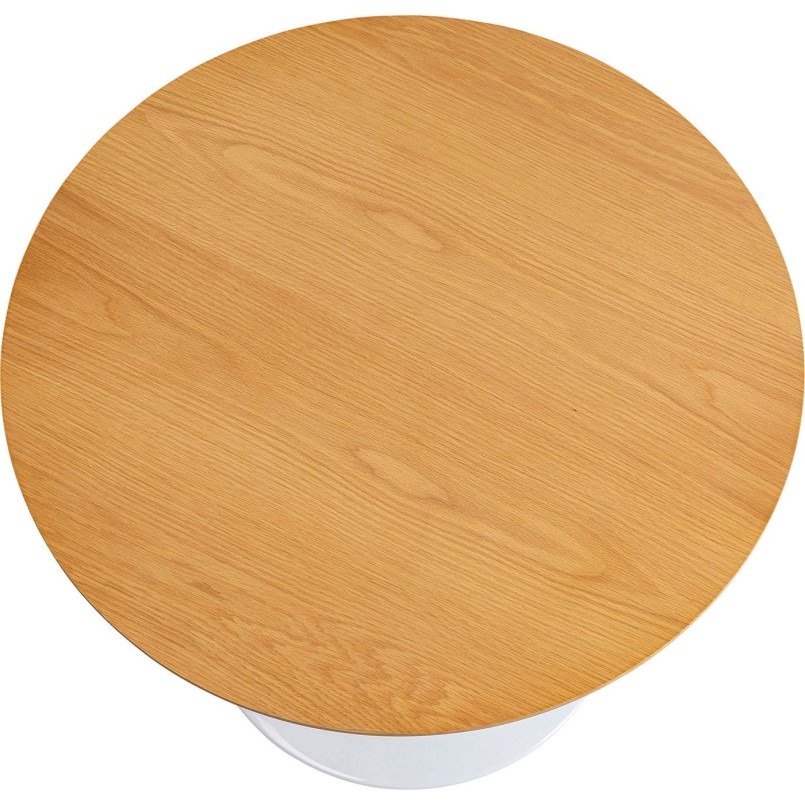 Table Invitation Set Oak White Ø90cm Kare Design