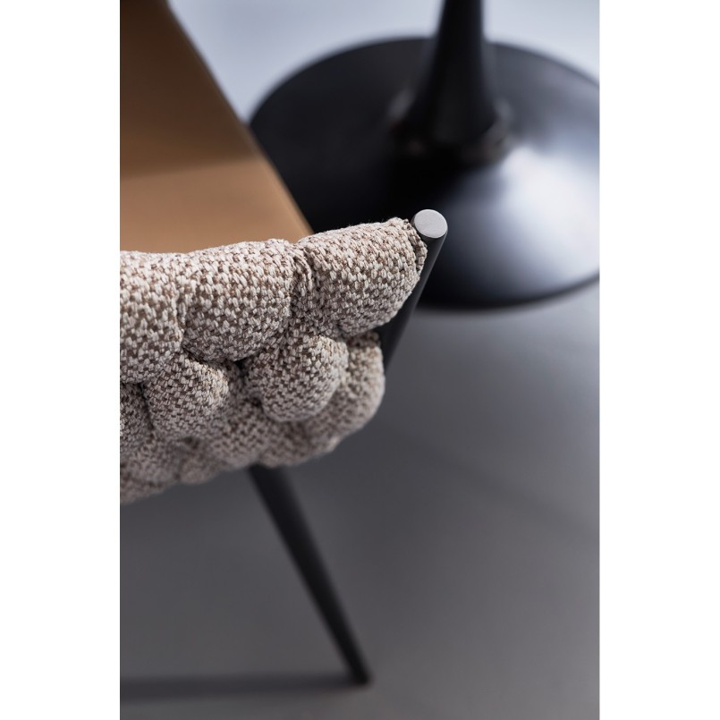 Chaise à./acc.  Knot Tweed