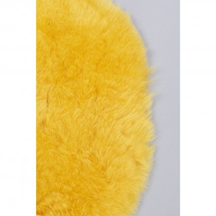 Lambskin Heidi yellow 85x60cm Kare Design