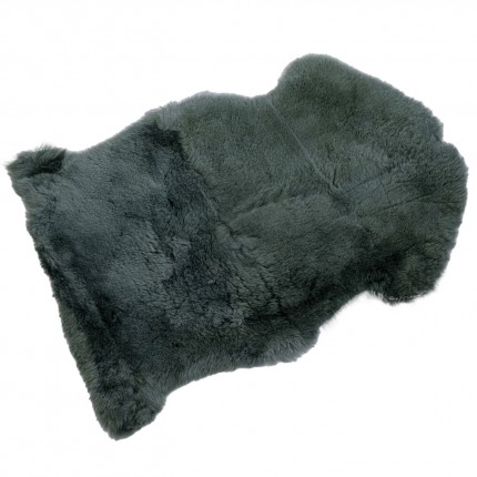 Lambskin Heidi 85x60cm dark green Kare Design