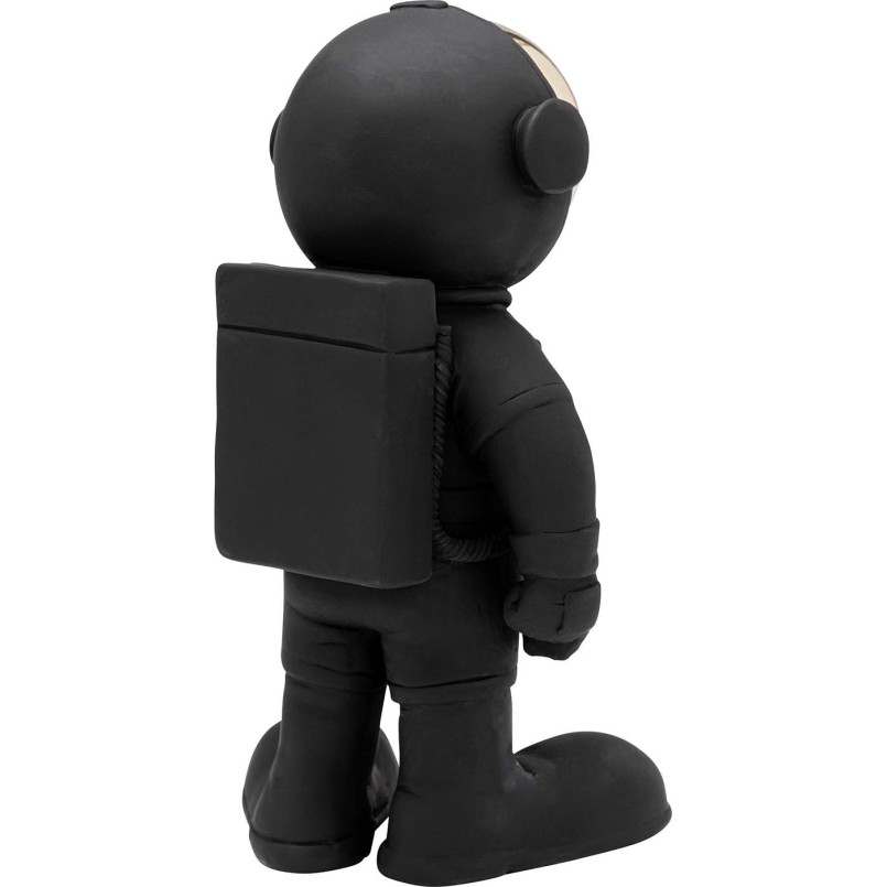 Figurine décorative Welcome Astronaut noir 27cm