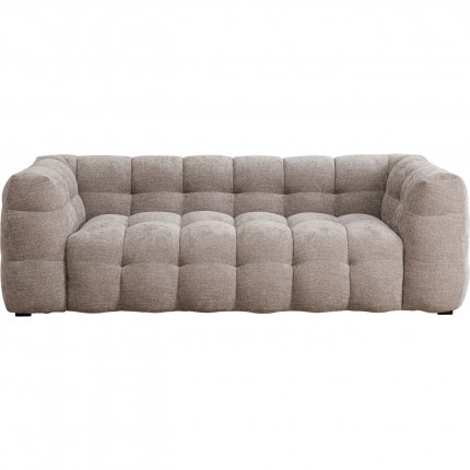 Sofa Salamanca 3-seater brown Kare Design