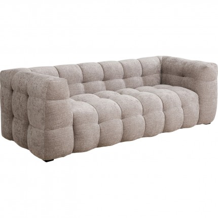 Sofa Salamanca 3-seater brown Kare Design