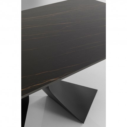 Tuintafel Gloria zwart 180x90cm Kare Design