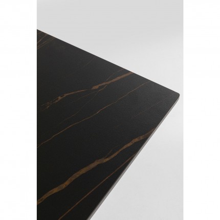 Outdoor table Gloria black 180x90cm Kare Design