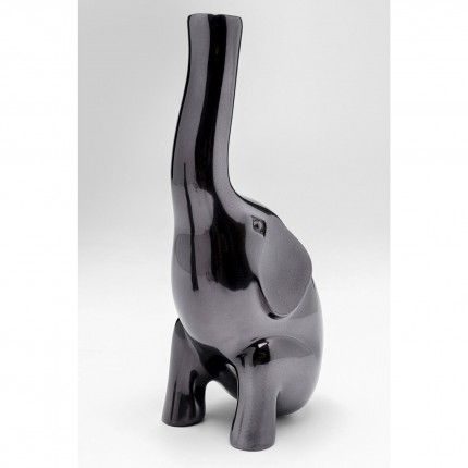 Vase elephant anthracite (2/Set) Kare Design