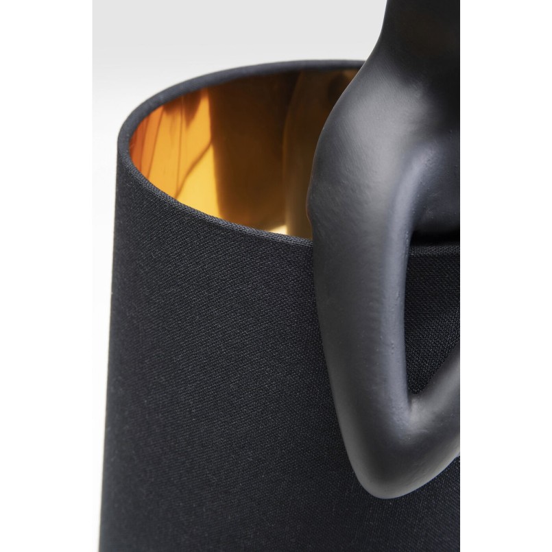 Lampe à poser Animal Rabbit noir 68cm