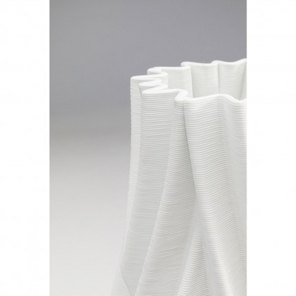 Vase Akira 34cm white Kare Design