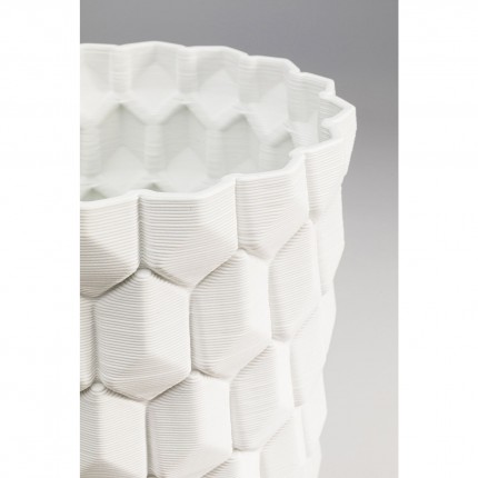 Vase Akira 35cm white Kare Design