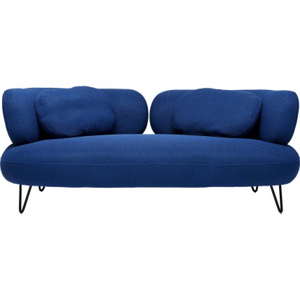Sofa Peppo 2-Seater blue Kare Design